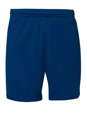 A4 NB5384 Youth Flatback Mesh Short with Pocket - Navy