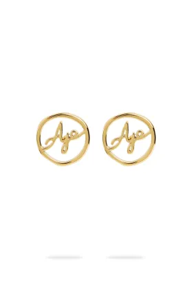 Aje Signature Round Stud