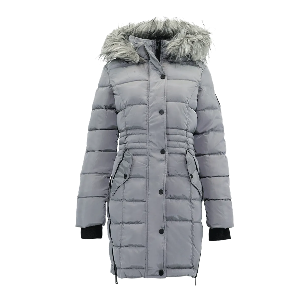 Bebe Women's Long Puffer Jacket