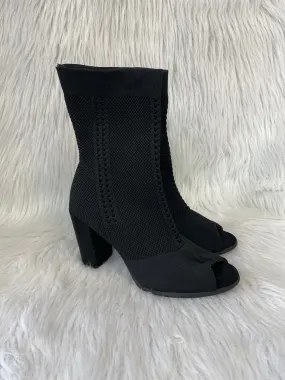 Boots Ankle Heels By Olivia Miller In Black, Size: 7