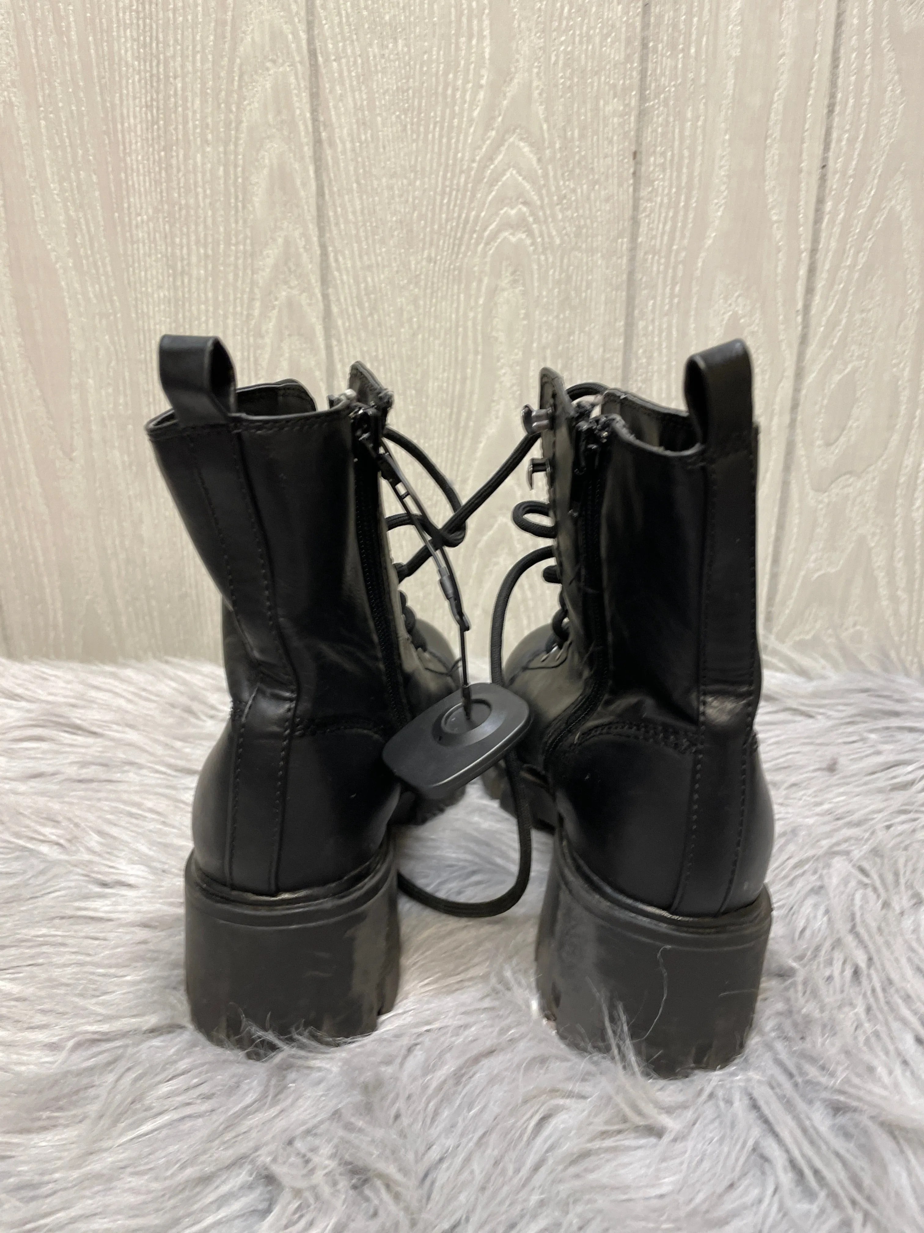 Boots Combat By Mia In Black, Size: 7