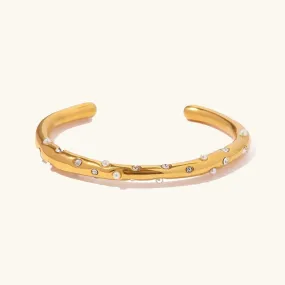 Corisande Gold Bangle