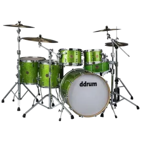 ddrum Dios Drum Set (Shell Pack) - Emerald Green Sparkle (6 piece)