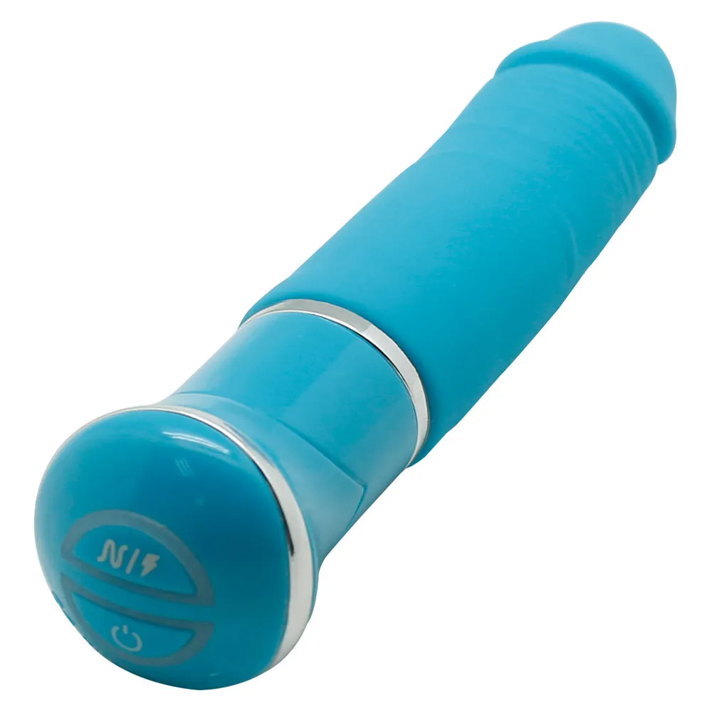 Ecstasy Greedy Vibrating Silicone Dildo