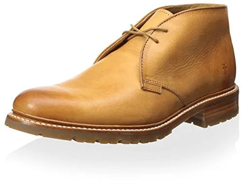 FRYE MEN'S JAMES LUG CHUKKA BOOT, TAN, 11.5 M US