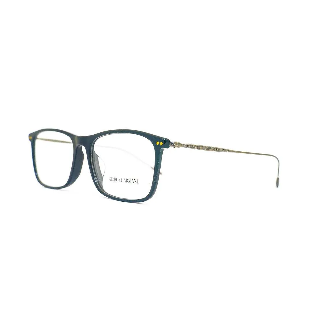 Giorgio Armani Men's Black Plastic Square Eyeglasses AR7154F/5017