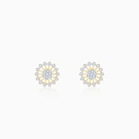 Gold Sparkler Diamond Earrings