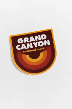 Grand Canyon National Park Vinyl Sticker