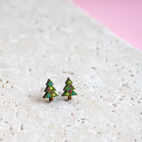 Little Christmas Tree Earrings