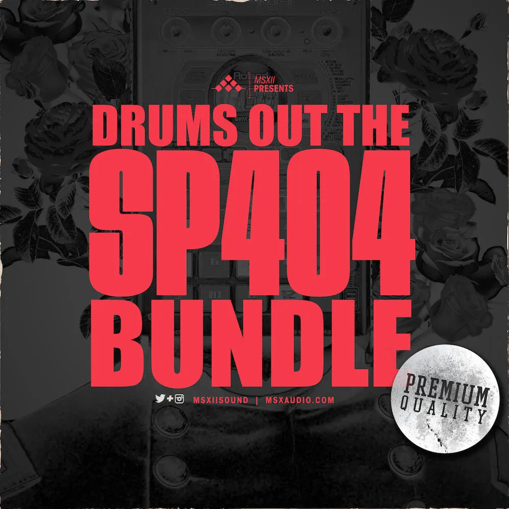 MSXII Sound Design - Drums Out The SP404 Bundle