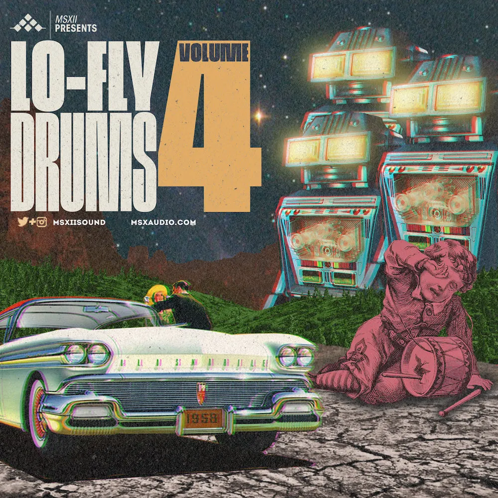 MSXII Sound Design - Lo-Fly Drums Vol. 4