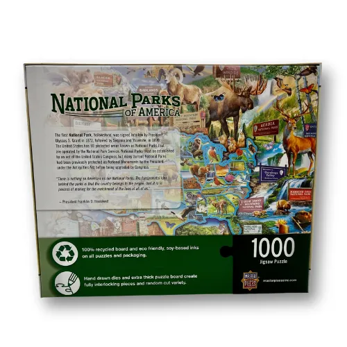 National Parks of America Puzzle