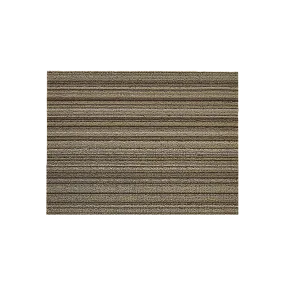 SKINNY STRIPE SHAG DOORMAT, MUSHROOM