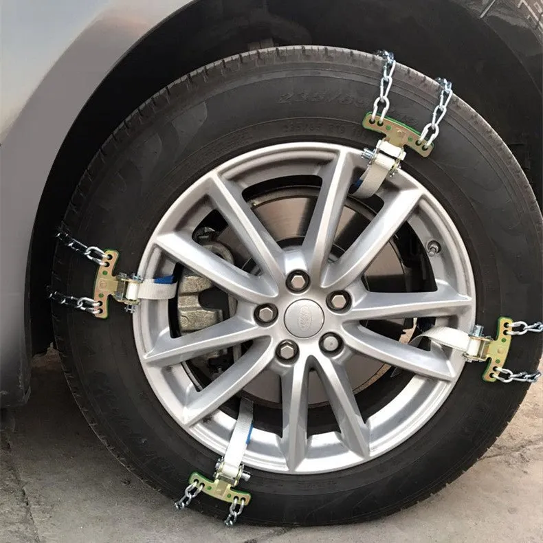 Steel Snow Chains For Tesla Model 3/Y/X/S