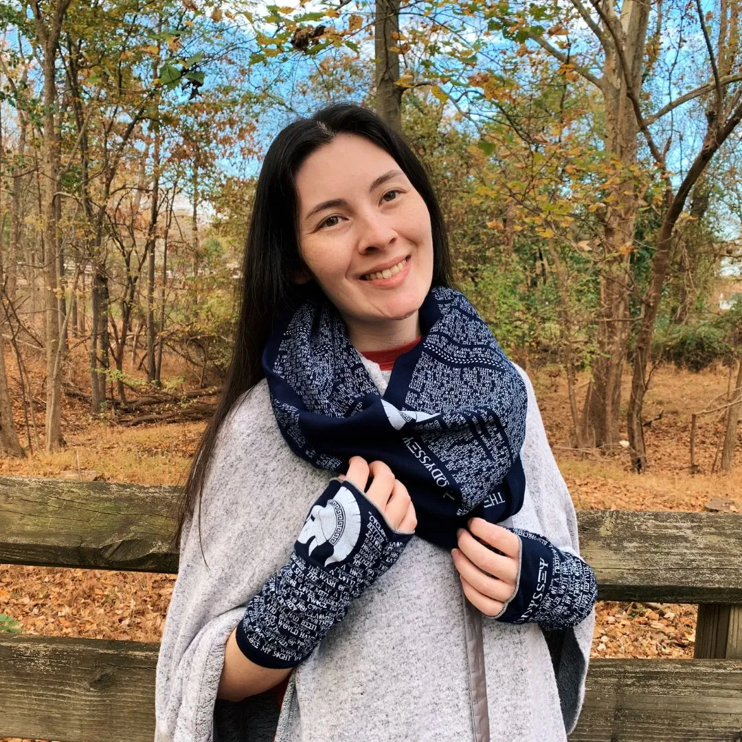 The Odyssey Book Scarf